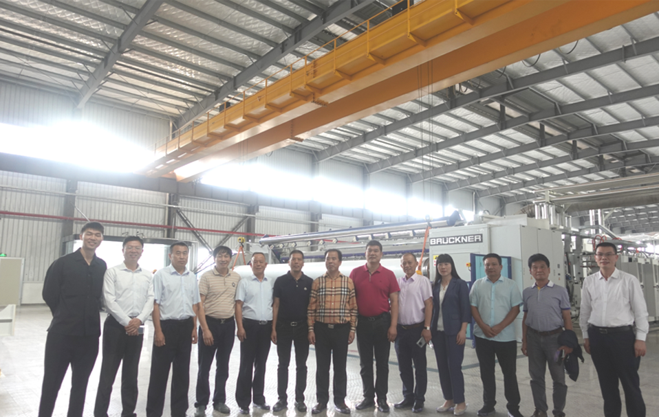 CA88新资料科技工业园 BOPP薄膜出产线开机典礼隆沉进行